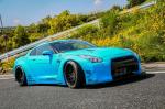 Nissan GT-R by Liberty Walk on Forgiato Wheels 2014 года